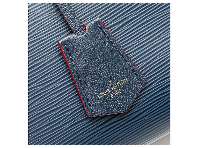 Louis Vuitton Blu Epi Vaneau MM - vista 8