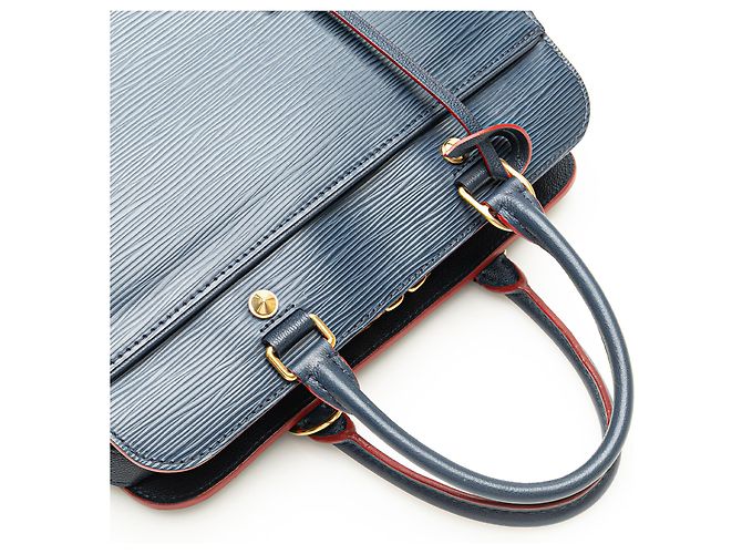 Louis Vuitton Blu Epi Vaneau MM - vista 9