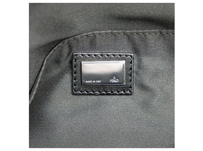 Borsa a tracolla in tela Zucchino nera di Fendi Nero - vista 5