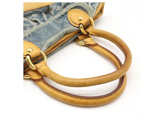 Louis Vuitton Neo Cabby Monogram Denim 2-Wege-Tasche Blau - Ansicht 4