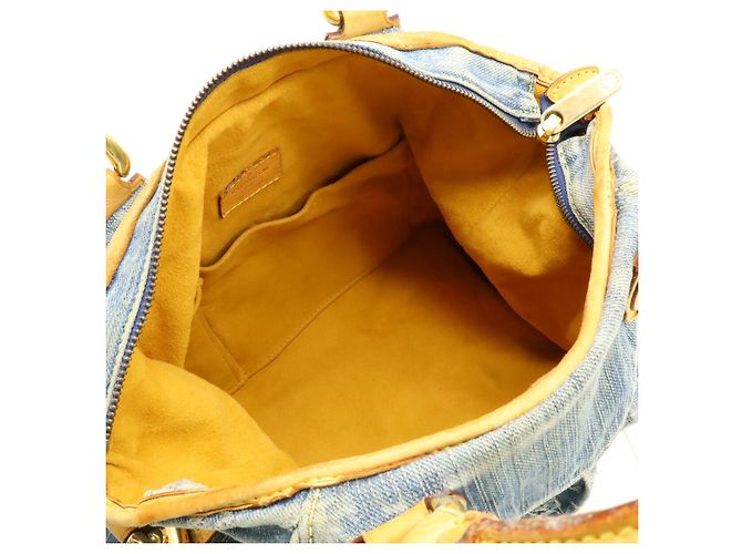 Louis Vuitton Neo Cabby Monogram Denim 2-Wege-Tasche Blau - Ansicht 5