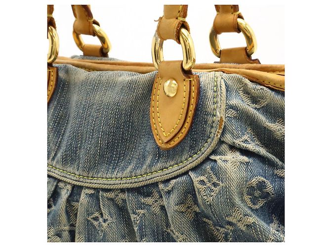 Louis Vuitton Neo Cabby Monogram Denim 2-Wege-Tasche Blau - Ansicht 8