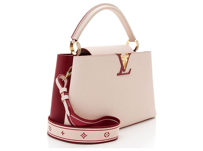 Bolso Capucines PM en Taurillon Louis Vuitton Rosa - vista 2
