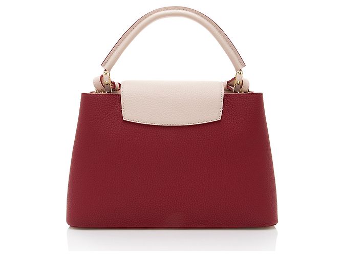 Bolso Capucines PM en Taurillon Louis Vuitton Rosa - vista 3