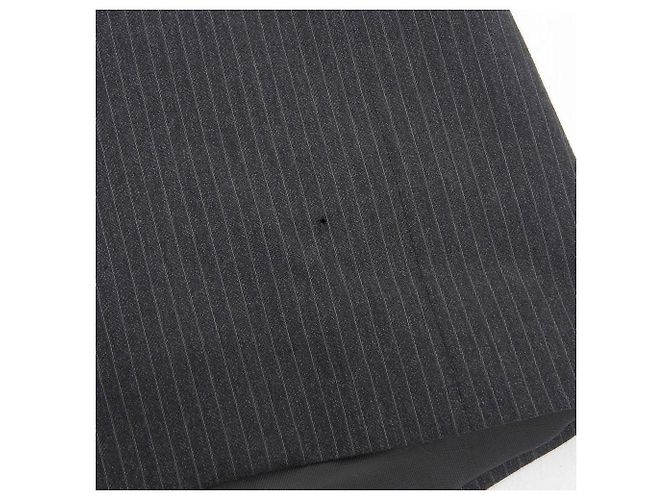 Autre Marque Conjunto de traje de lana Ermenegildo Zegna a rayas grises Castaño - vista 6