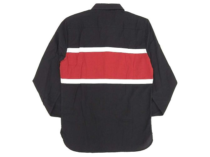 Autre Marque Camisa polo de algodón Levi's negra roja blanca S Negro Blanco - vista 2