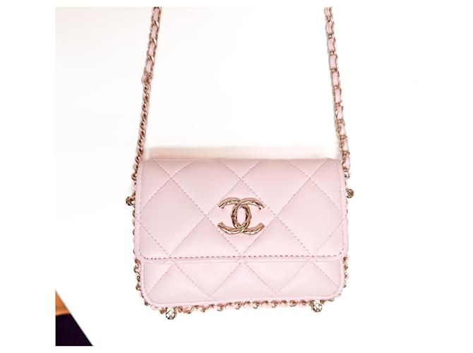 Borsa extra mini di Chanel Rosa - vista 2