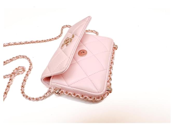 Borsa extra mini di Chanel Rosa - vista 3