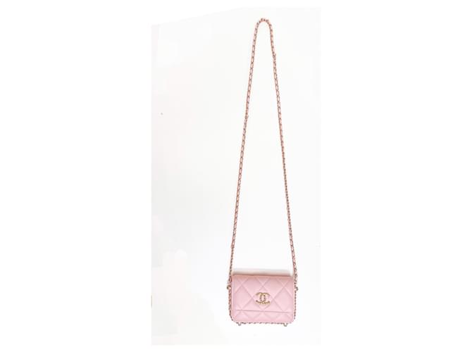 Borsa extra mini di Chanel Rosa - vista 5