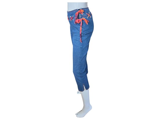 Jeans Escada in denim blu - vista 2