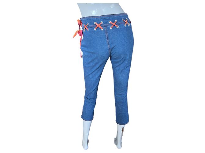 Jeans Escada in denim blu - vista 3