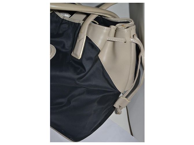 Borsa secchiello Trussardi in pelle e tela Multicolore - vista 3