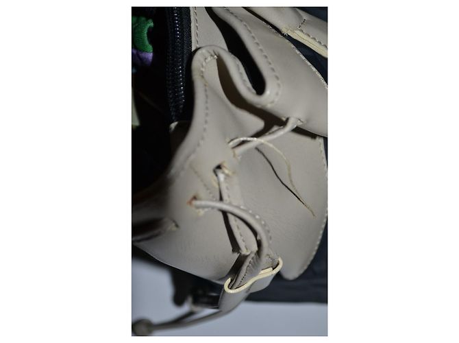 Borsa secchiello Trussardi in pelle e tela Multicolore - vista 6