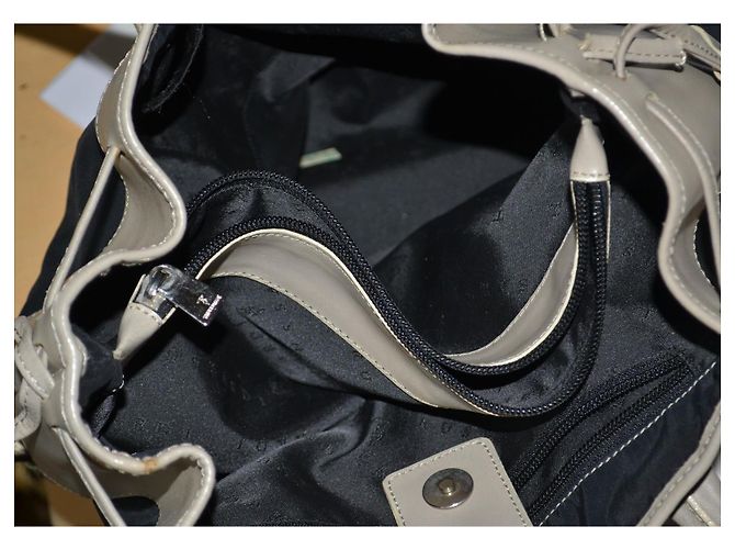 Borsa secchiello Trussardi in pelle e tela Multicolore - vista 7