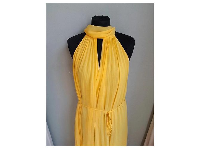 Vestido Ted Baker Amarillo - vista 3