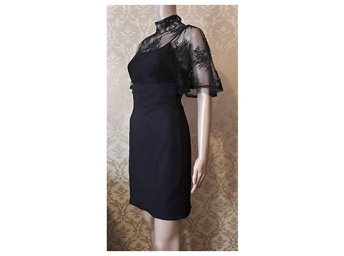 Red Valentino Seidenkleid schwarz - Ansicht 9
