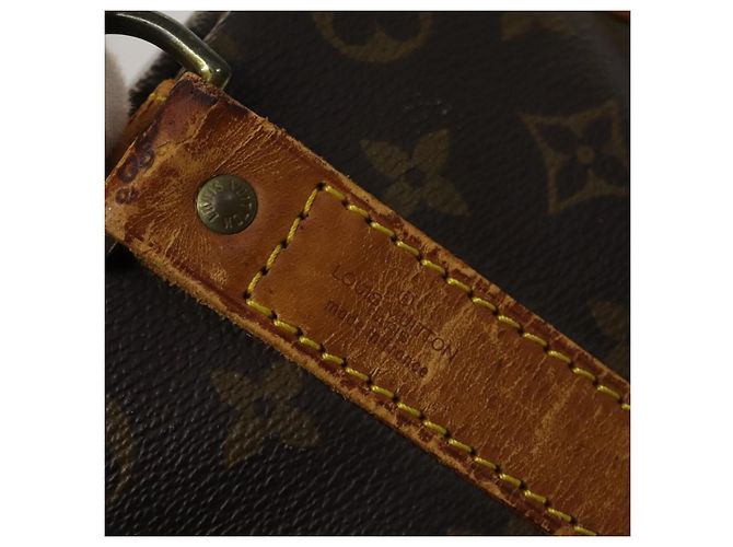 LOUIS VUITTON Monogram Keepall Bandouliere 50 Sac Boston M41416 LV Auth 128979 Monogramme - vue 10