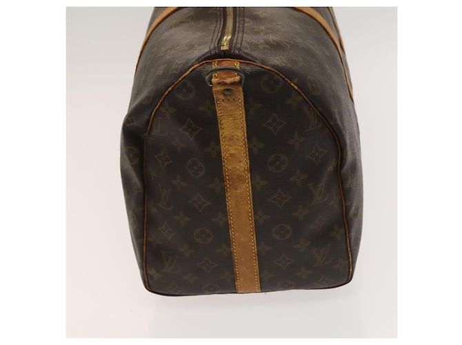 LOUIS VUITTON Monogram Keepall Bandouliere 50 Sac Boston M41416 LV Auth 128979 Monogramme - vue 3