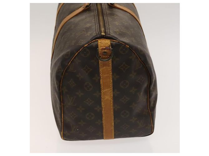LOUIS VUITTON Monogram Keepall Bandouliere 50 Sac Boston M41416 LV Auth 128979 Monogramme - vue 4