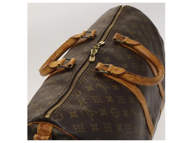 LOUIS VUITTON Monogram Keepall Bandouliere 50 Sac Boston M41416 LV Auth 128979 Monogramme - vue 6