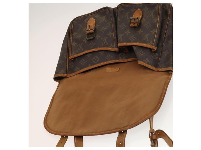 LOUIS VUITTON Monogram Gibeciere GM Borsa a Spalla M42246 LV Auth bs27042 Monogramma - vista 11