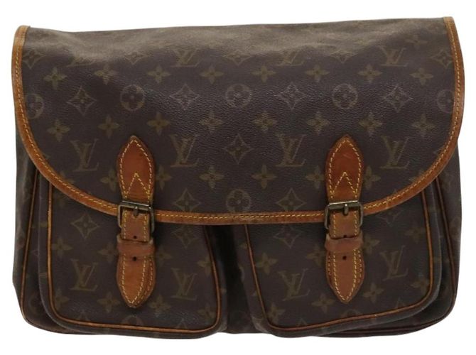 LOUIS VUITTON Monogram Gibeciere GM Borsa a Spalla M42246 LV Auth bs27042 Monogramma - vista 13