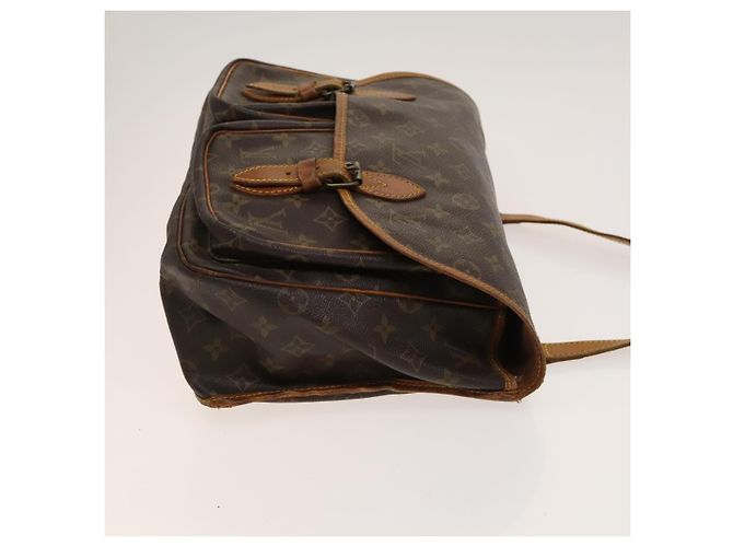 LOUIS VUITTON Monogram Gibeciere GM Borsa a Spalla M42246 LV Auth bs27042 Monogramma - vista 3