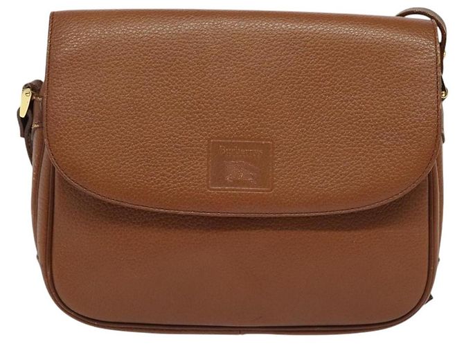 Autre Marque Borsa a Spalla Burberrys in Pelle Marrone Oro Auth BA3605 D'oro - vista 13