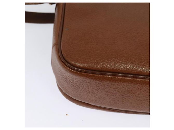 Autre Marque Borsa a Spalla Burberrys in Pelle Marrone Oro Auth BA3605 D'oro - vista 15