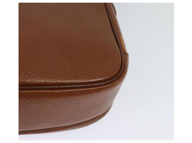 Autre Marque Borsa a Spalla Burberrys in Pelle Marrone Oro Auth BA3605 D'oro - vista 16