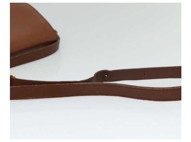 Autre Marque Borsa a Spalla Burberrys in Pelle Marrone Oro Auth BA3605 D'oro - vista 7