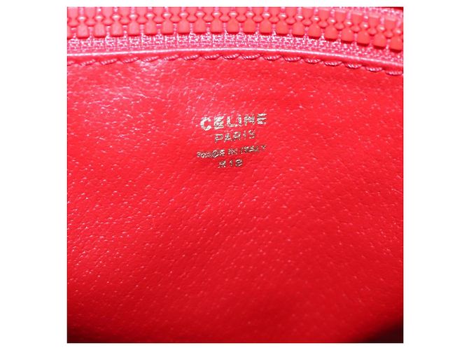 Céline Borsa a Spalla CELINE in Pelle Blu Oro Auth BA3538 D'oro - vista 12