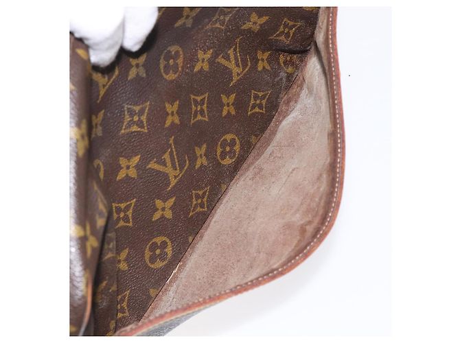 LOUIS VUITTON Monogram Compiegne 28 Clutch Bag M51845 LV Auth BA3523 - view 11