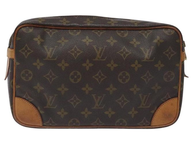 LOUIS VUITTON Monogram Compiegne 28 Clutch Bag M51845 LV Auth BA3523 - view 2