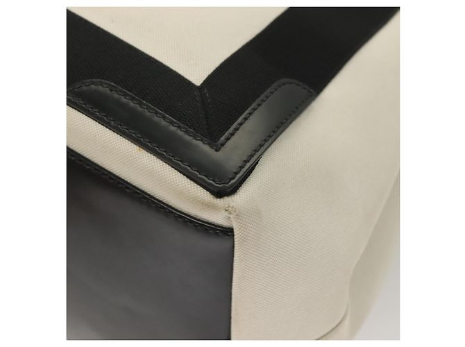 Cabas S Tote Bag aus Canvas in Weiß BALENCIAGA 339933 Auth mr1425 - Ansicht 16