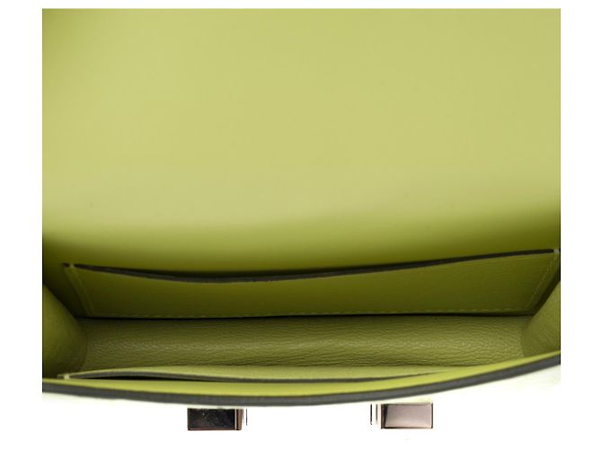 Hermès Acessório HERMES Constance Slim em Crocodilo Amarelo - 102730 - vista 11