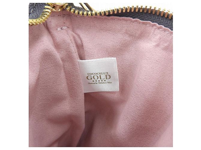 Autre Marque Borsa a spalla Hercules in pelle COCOCELUX GOLD Grigio Bordò - vista 6