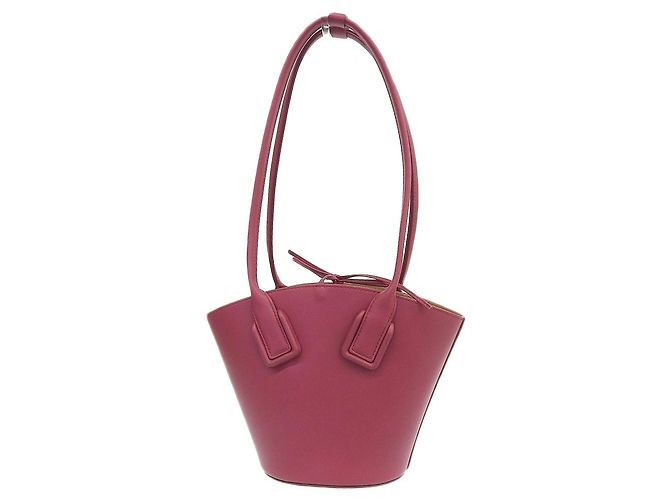 Borsa tote piccola a cesta Bottega Veneta Rosso - vista 2