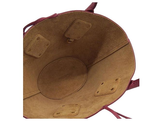 Borsa tote piccola a cesta Bottega Veneta Rosso - vista 3