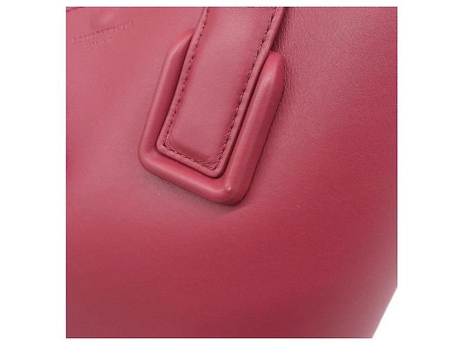 Borsa tote piccola a cesta Bottega Veneta Rosso - vista 5
