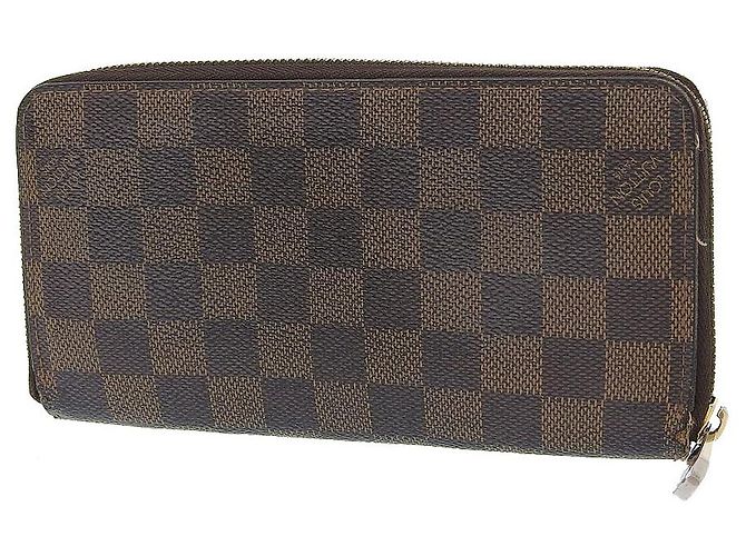 Louis Vuitton Damier Zippy Geldbörse N60015 Braun - Ansicht 2