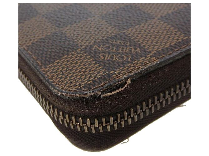 Louis Vuitton Damier Zippy Geldbörse N60015 Braun - Ansicht 4