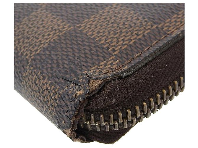 Louis Vuitton Damier Zippy Geldbörse N60015 Braun - Ansicht 6