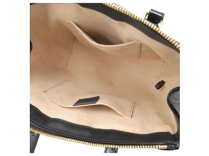 Borsa in suede Gucci Ophidia nera Nero - vista 3