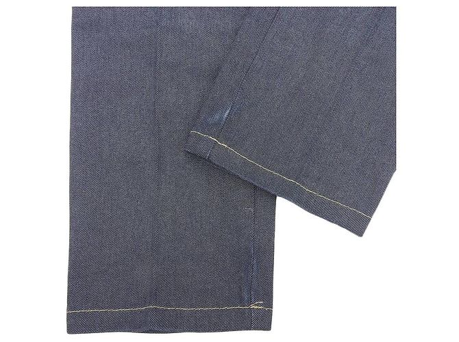 Jeans in denim Gucci logo GG per donne Blu - vista 4
