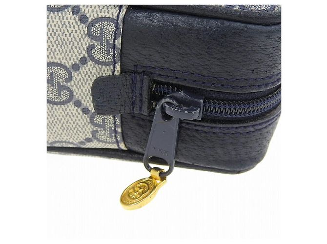 Pochette Gucci Sherry Line Marine Bleu Bleu Marine - vue 5