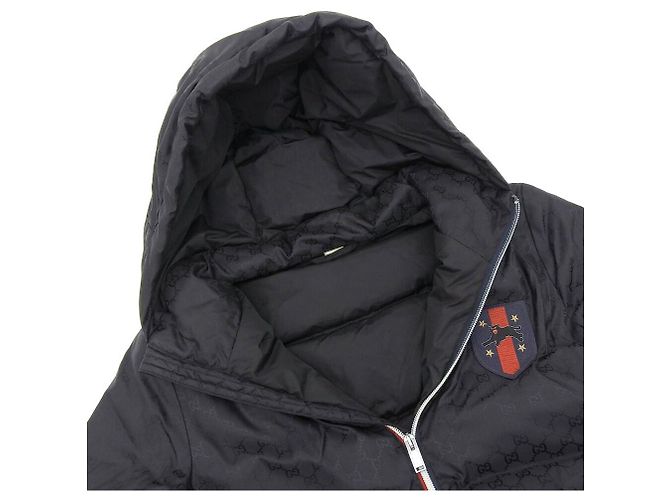 Giacca in nylon Gucci nera per uomo Nero - vista 3