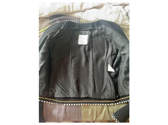 Cambon Chanel colección de pasarela de 1994 en conjunto Negro - vista 4