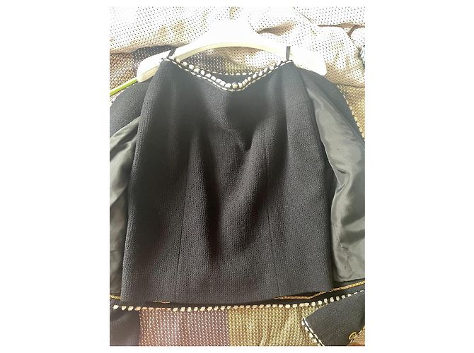 Cambon Chanel colección de pasarela de 1994 en conjunto Negro - vista 6