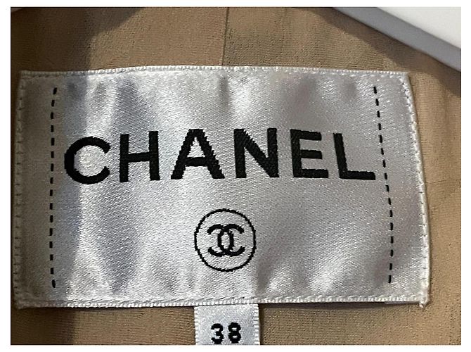 Cambon Chanel Chaqueta de playa 2019 Beige de Algodón - vista 7